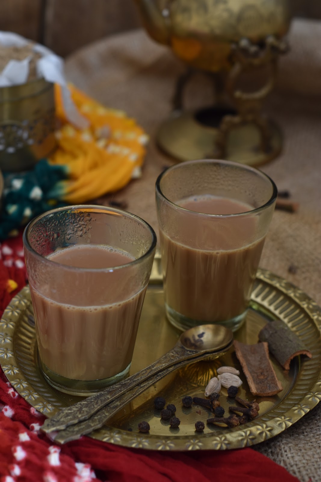 Tea Masala and Indian Masala Chai (tea) simply.food